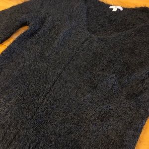 Super Soft Fuzzy Black BP Sweater